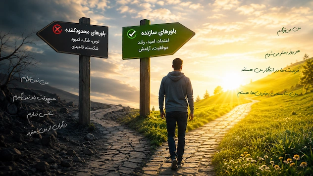 باورهای محدودکننده و انتخاب مسیر رشد و موفقیت