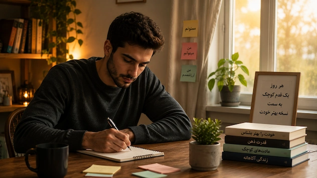 نوشتن احساسات برای مدیریت شادی و ناراحتی