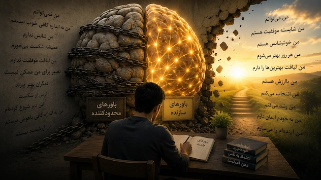 تغییر موانع خودباوری با ساخت باورهای مثبت در ذهن