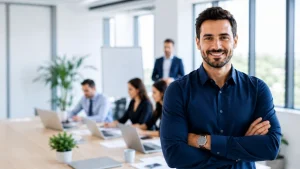 اعتماد به نفس در محیط کار؛ کارمند با اعتماد به نفس در محیطی حرفهای و مدرن