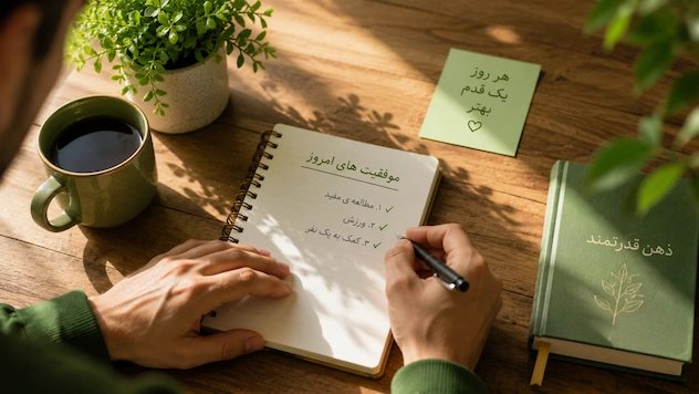 افزایش اعتماد به نفس با ثبت موفقیتهای کوچک روزانه