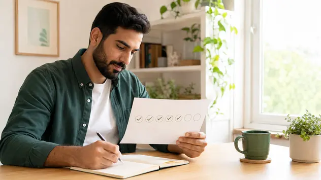 تمرین هفت‌روزه و ثبت پیشرفت روزانه برای تقویت ذهنیت مثبت